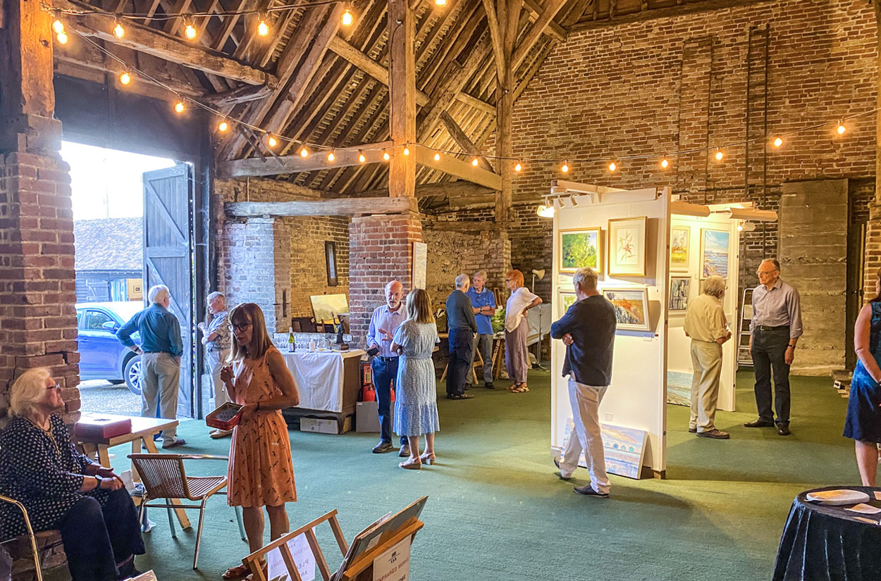 Art Exhibitions at Chartham Vineyard